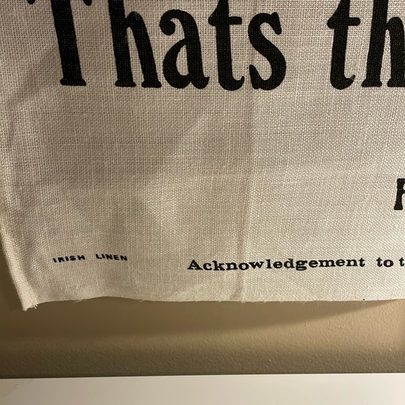 Vintage Cricket Tea Towel - Picture 2 of 3